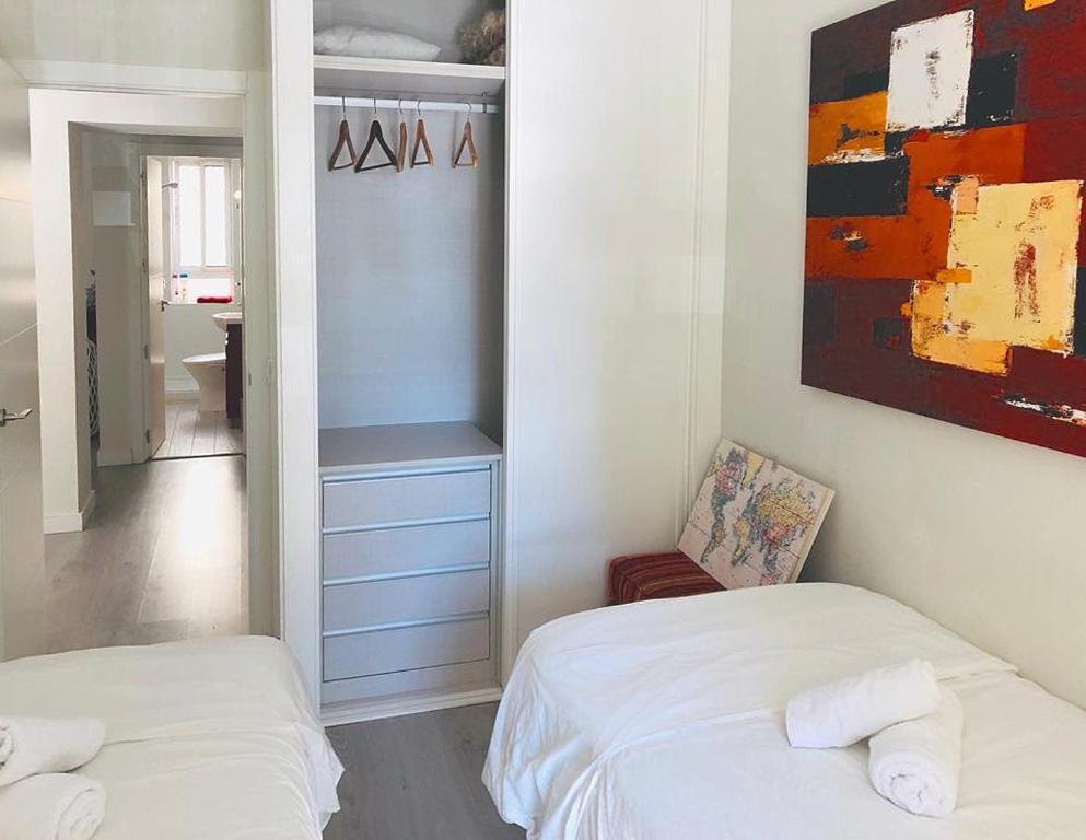 Apartamento A 50 Metros De La Playa Malagueta Con Vistas Al Mar Málaga Kültér fotó